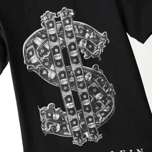Cheap Philipp Plein PP T-Shirts Short Sleeved For Men #1431067 Replica Wholesale [$27.00 USD] [ITEM#1431067] on Replica Philipp Plein PP T-Shirts