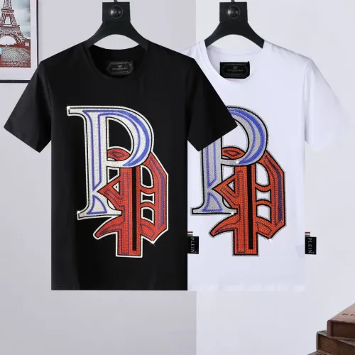 Cheap Philipp Plein PP T-Shirts Short Sleeved For Men #1431070 Replica Wholesale [$27.00 USD] [ITEM#1431070] on Replica Philipp Plein PP T-Shirts