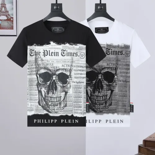 Cheap Philipp Plein PP T-Shirts Short Sleeved For Men #1431072 Replica Wholesale [$27.00 USD] [ITEM#1431072] on Replica Philipp Plein PP T-Shirts