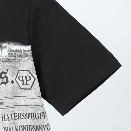 Cheap Philipp Plein PP T-Shirts Short Sleeved For Men #1431073 Replica Wholesale [$27.00 USD] [ITEM#1431073] on Replica Philipp Plein PP T-Shirts