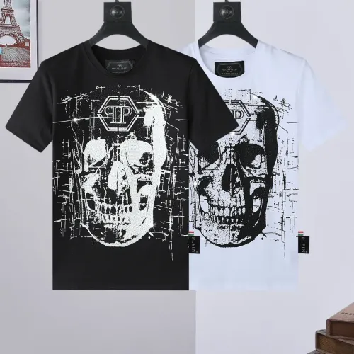 Cheap Philipp Plein PP T-Shirts Short Sleeved For Men #1431074 Replica Wholesale [$27.00 USD] [ITEM#1431074] on Replica Philipp Plein PP T-Shirts