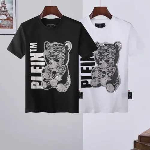 Cheap Philipp Plein PP T-Shirts Short Sleeved For Men #1431078 Replica Wholesale [$27.00 USD] [ITEM#1431078] on Replica Philipp Plein PP T-Shirts