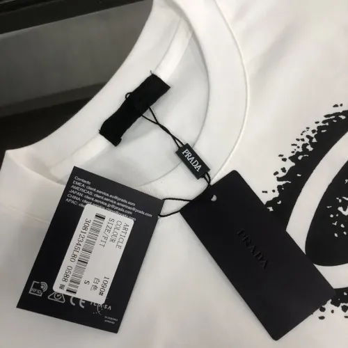 Cheap Prada T-Shirts Short Sleeved For Unisex #1431116 Replica Wholesale [$34.00 USD] [ITEM#1431116] on Replica Prada T-Shirts