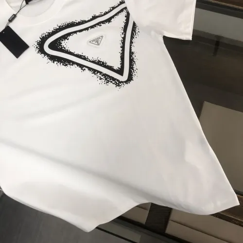 Cheap Prada T-Shirts Short Sleeved For Unisex #1431116 Replica Wholesale [$34.00 USD] [ITEM#1431116] on Replica Prada T-Shirts