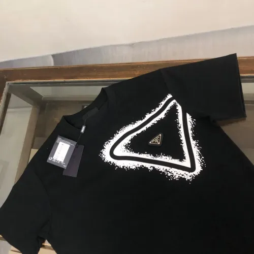Cheap Prada T-Shirts Short Sleeved For Unisex #1431117 Replica Wholesale [$34.00 USD] [ITEM#1431117] on Replica Prada T-Shirts