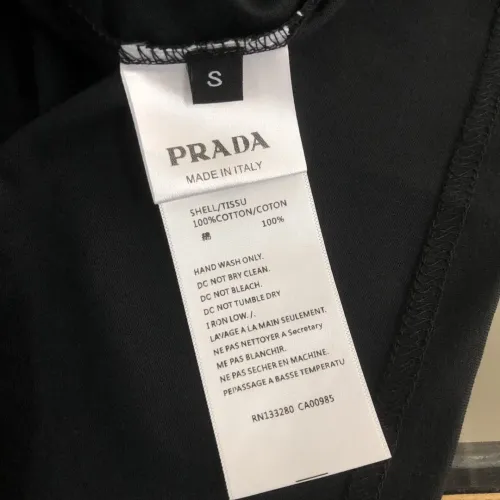 Cheap Prada T-Shirts Short Sleeved For Unisex #1431117 Replica Wholesale [$34.00 USD] [ITEM#1431117] on Replica Prada T-Shirts