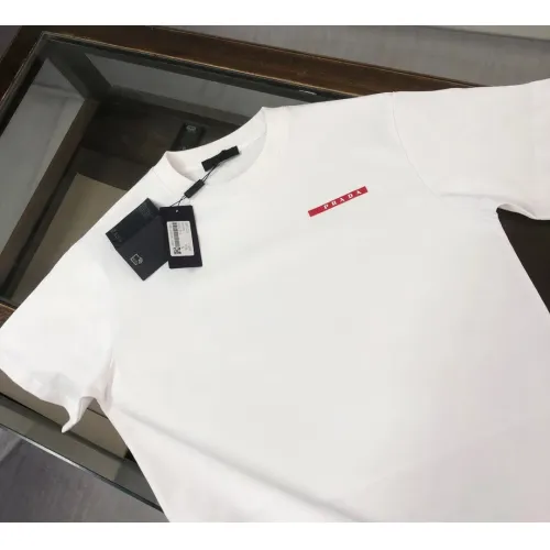 Cheap Prada T-Shirts Short Sleeved For Unisex #1431118 Replica Wholesale [$34.00 USD] [ITEM#1431118] on Replica Prada T-Shirts