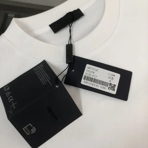 Cheap Prada T-Shirts Short Sleeved For Unisex #1431118 Replica Wholesale [$34.00 USD] [ITEM#1431118] on Replica Prada T-Shirts