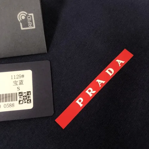 Cheap Prada T-Shirts Short Sleeved For Unisex #1431119 Replica Wholesale [$34.00 USD] [ITEM#1431119] on Replica Prada T-Shirts