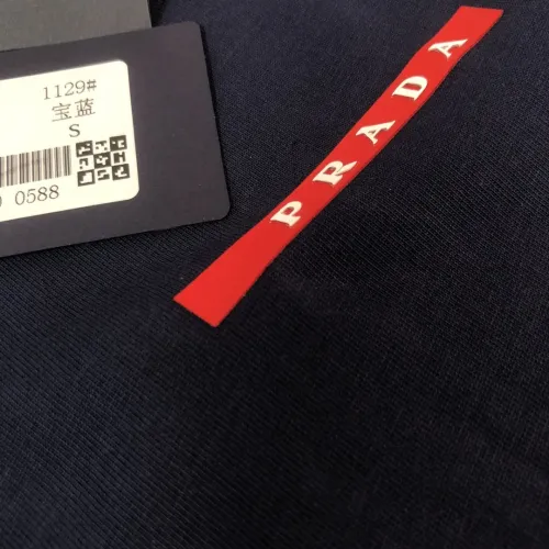 Cheap Prada T-Shirts Short Sleeved For Unisex #1431119 Replica Wholesale [$34.00 USD] [ITEM#1431119] on Replica Prada T-Shirts