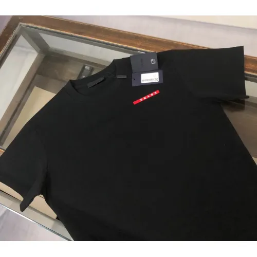 Cheap Prada T-Shirts Short Sleeved For Unisex #1431120 Replica Wholesale [$34.00 USD] [ITEM#1431120] on Replica Prada T-Shirts