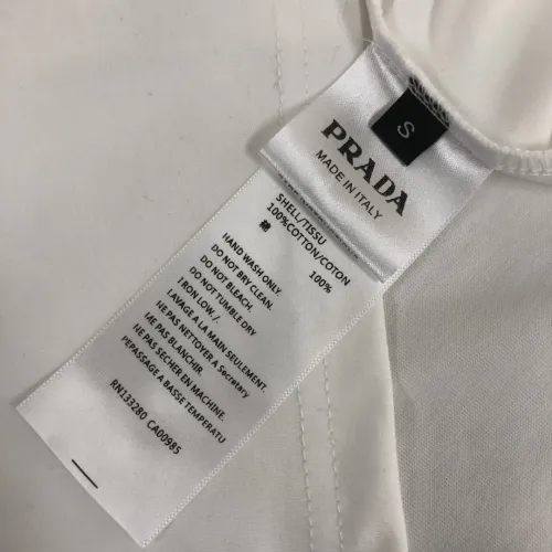 Cheap Prada T-Shirts Short Sleeved For Unisex #1431121 Replica Wholesale [$34.00 USD] [ITEM#1431121] on Replica Prada T-Shirts