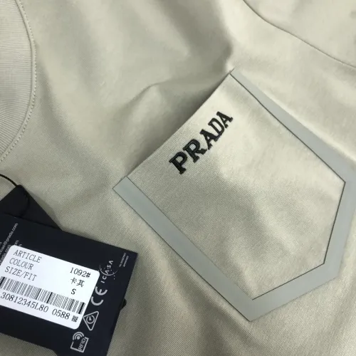 Cheap Prada T-Shirts Short Sleeved For Unisex #1431122 Replica Wholesale [$34.00 USD] [ITEM#1431122] on Replica Prada T-Shirts