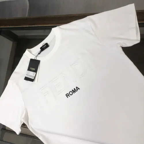 Cheap Fendi T-Shirts Short Sleeved For Unisex #1431130 Replica Wholesale [$34.00 USD] [ITEM#1431130] on Replica Fendi T-Shirts