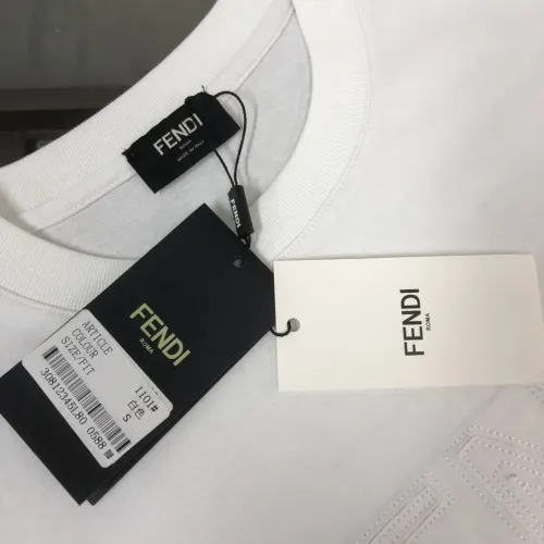 Cheap Fendi T-Shirts Short Sleeved For Unisex #1431130 Replica Wholesale [$34.00 USD] [ITEM#1431130] on Replica Fendi T-Shirts