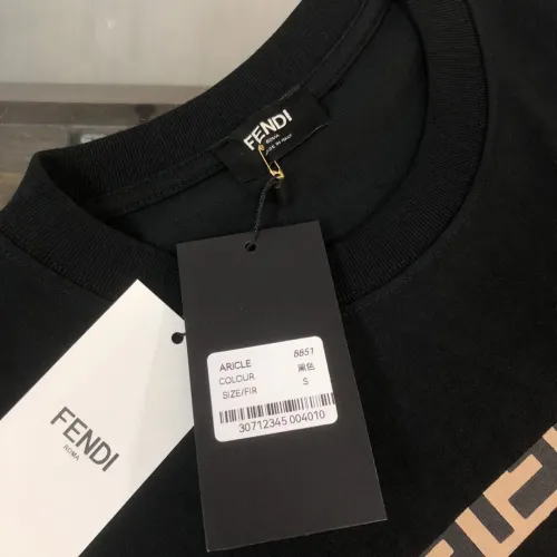 Cheap Fendi T-Shirts Short Sleeved For Unisex #1431133 Replica Wholesale [$34.00 USD] [ITEM#1431133] on Replica Fendi T-Shirts