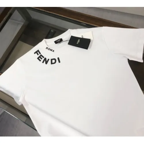 Cheap Fendi T-Shirts Short Sleeved For Unisex #1431134 Replica Wholesale [$34.00 USD] [ITEM#1431134] on Replica Fendi T-Shirts