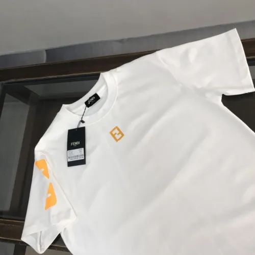 Cheap Fendi T-Shirts Short Sleeved For Unisex #1431136 Replica Wholesale [$34.00 USD] [ITEM#1431136] on Replica Fendi T-Shirts