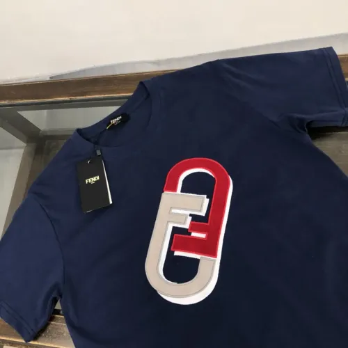 Cheap Fendi T-Shirts Short Sleeved For Unisex #1431140 Replica Wholesale [$34.00 USD] [ITEM#1431140] on Replica Fendi T-Shirts