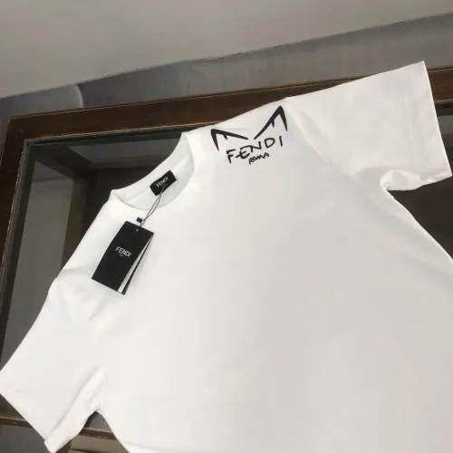 Cheap Fendi T-Shirts Short Sleeved For Unisex #1431144 Replica Wholesale [$34.00 USD] [ITEM#1431144] on Replica Fendi T-Shirts