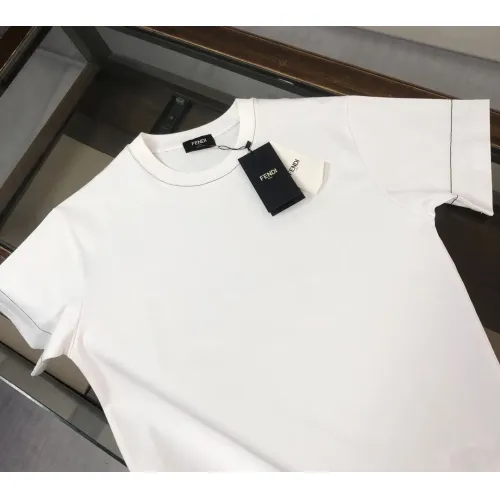 Cheap Fendi T-Shirts Short Sleeved For Unisex #1431149 Replica Wholesale [$34.00 USD] [ITEM#1431149] on Replica Fendi T-Shirts