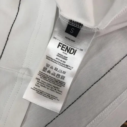 Cheap Fendi T-Shirts Short Sleeved For Unisex #1431149 Replica Wholesale [$34.00 USD] [ITEM#1431149] on Replica Fendi T-Shirts