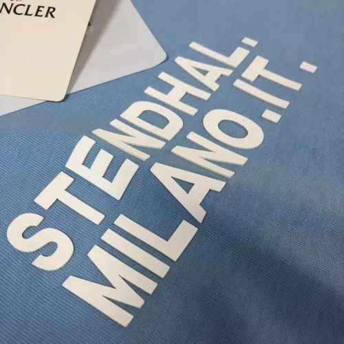 Cheap Moncler T-Shirts Short Sleeved For Unisex #1431195 Replica Wholesale [$34.00 USD] [ITEM#1431195] on Replica Moncler T-Shirts