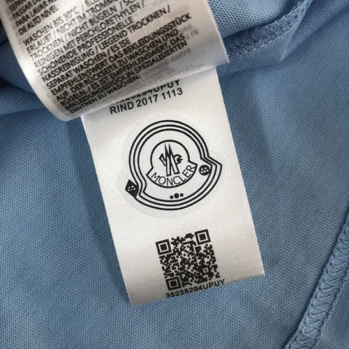 Cheap Moncler T-Shirts Short Sleeved For Unisex #1431195 Replica Wholesale [$34.00 USD] [ITEM#1431195] on Replica Moncler T-Shirts