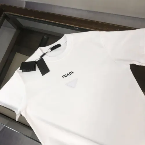 Cheap Prada T-Shirts Short Sleeved For Unisex #1431211 Replica Wholesale [$34.00 USD] [ITEM#1431211] on Replica Prada T-Shirts