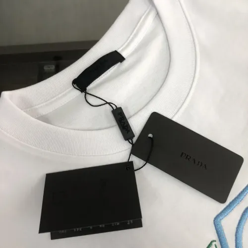 Cheap Prada T-Shirts Short Sleeved For Unisex #1431214 Replica Wholesale [$34.00 USD] [ITEM#1431214] on Replica Prada T-Shirts