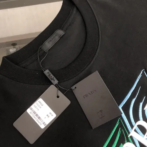 Cheap Prada T-Shirts Short Sleeved For Unisex #1431215 Replica Wholesale [$34.00 USD] [ITEM#1431215] on Replica Prada T-Shirts