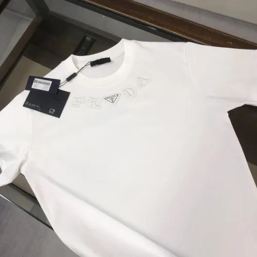 Cheap Prada T-Shirts Short Sleeved For Unisex #1431216 Replica Wholesale [$34.00 USD] [ITEM#1431216] on Replica Prada T-Shirts
