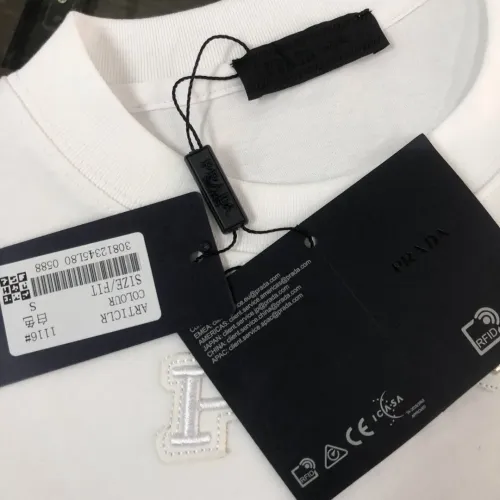 Cheap Prada T-Shirts Short Sleeved For Unisex #1431216 Replica Wholesale [$34.00 USD] [ITEM#1431216] on Replica Prada T-Shirts