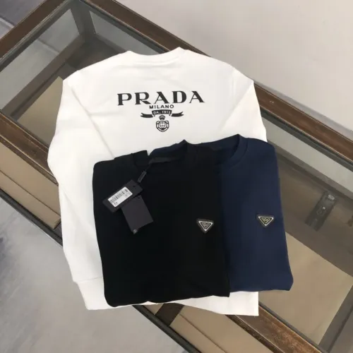 Cheap Prada Hoodies Long Sleeved For Unisex #1431332 Replica Wholesale [$42.00 USD] [ITEM#1431332] on Replica Prada Hoodies