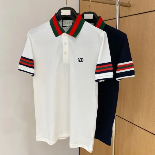 Cheap Gucci T-Shirts Short Sleeved For Men #1431390 Replica Wholesale [$48.00 USD] [ITEM#1431390] on Replica Gucci T-Shirts