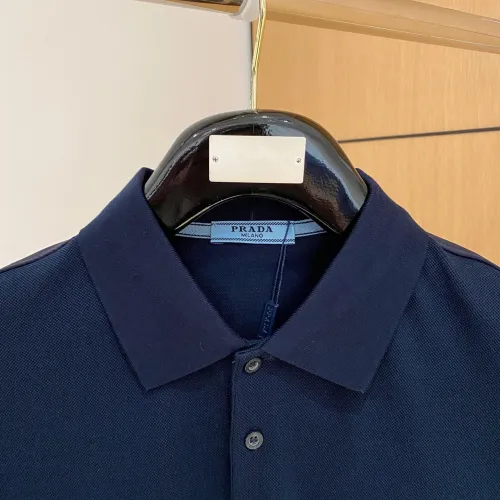 Cheap Prada T-Shirts Short Sleeved For Men #1431397 Replica Wholesale [$48.00 USD] [ITEM#1431397] on Replica Prada T-Shirts