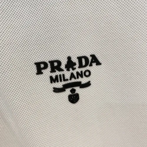 Cheap Prada T-Shirts Short Sleeved For Men #1431399 Replica Wholesale [$48.00 USD] [ITEM#1431399] on Replica Prada T-Shirts