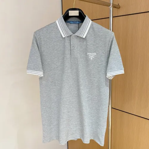 Prada T-Shirts Short Sleeved For Men #1431400