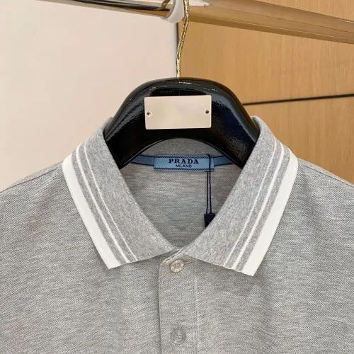 Cheap Prada T-Shirts Short Sleeved For Men #1431400 Replica Wholesale [$48.00 USD] [ITEM#1431400] on Replica Prada T-Shirts