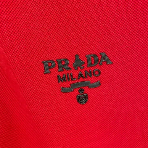 Cheap Prada T-Shirts Short Sleeved For Men #1431401 Replica Wholesale [$48.00 USD] [ITEM#1431401] on Replica Prada T-Shirts