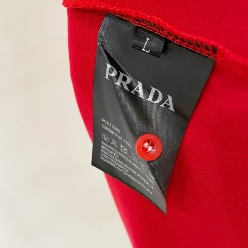 Cheap Prada T-Shirts Short Sleeved For Men #1431401 Replica Wholesale [$48.00 USD] [ITEM#1431401] on Replica Prada T-Shirts