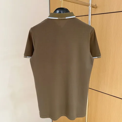 Cheap Prada T-Shirts Short Sleeved For Men #1431404 Replica Wholesale [$48.00 USD] [ITEM#1431404] on Replica Prada T-Shirts