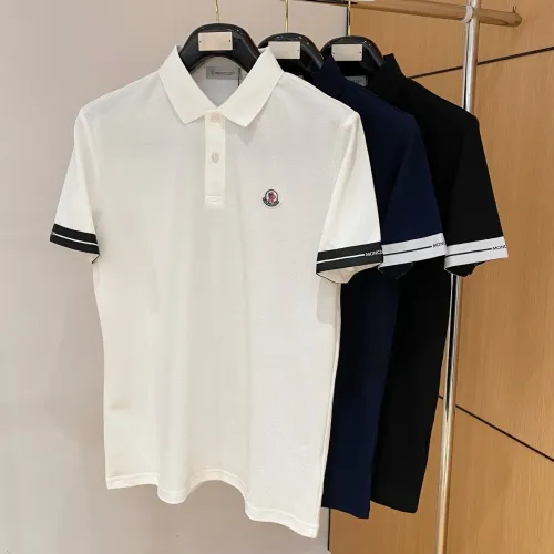 Cheap Moncler T-Shirts Short Sleeved For Men #1431426 Replica Wholesale [$48.00 USD] [ITEM#1431426] on Replica Moncler T-Shirts