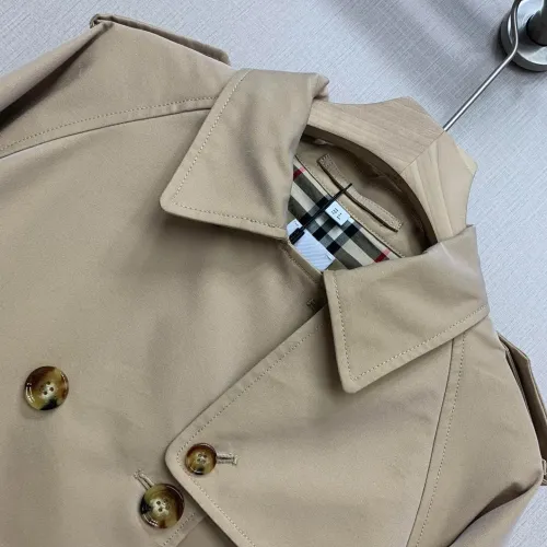 Cheap Burberry Trench Coat Long Sleeved For Women #1431443 Replica Wholesale [$132.00 USD] [ITEM#1431443] on Replica Burberry Trench Coat
