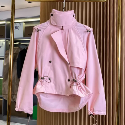 Cheap Burberry Trench Coat Long Sleeved For Women #1431444 Replica Wholesale [$132.00 USD] [ITEM#1431444] on Replica Burberry Trench Coat