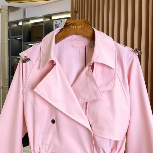 Cheap Burberry Trench Coat Long Sleeved For Women #1431444 Replica Wholesale [$132.00 USD] [ITEM#1431444] on Replica Burberry Trench Coat