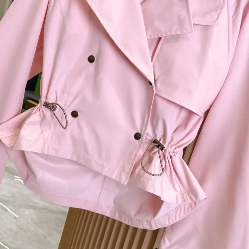 Cheap Burberry Trench Coat Long Sleeved For Women #1431444 Replica Wholesale [$132.00 USD] [ITEM#1431444] on Replica Burberry Trench Coat