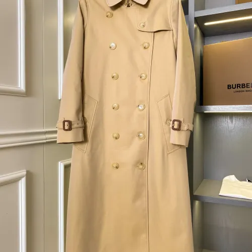 Cheap Burberry Trench Coat Long Sleeved For Women #1431453 Replica Wholesale [$162.00 USD] [ITEM#1431453] on Replica Burberry Trench Coat