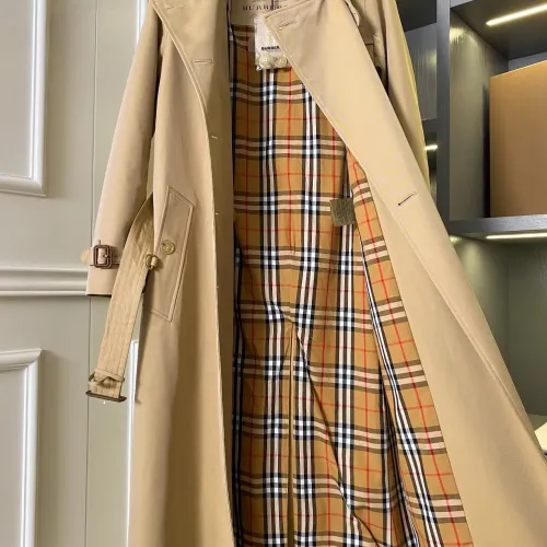 Cheap Burberry Trench Coat Long Sleeved For Women #1431453 Replica Wholesale [$162.00 USD] [ITEM#1431453] on Replica Burberry Trench Coat