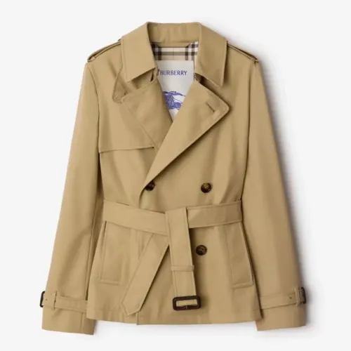 Burberry Trench Coat Long Sleeved For Women #1431473